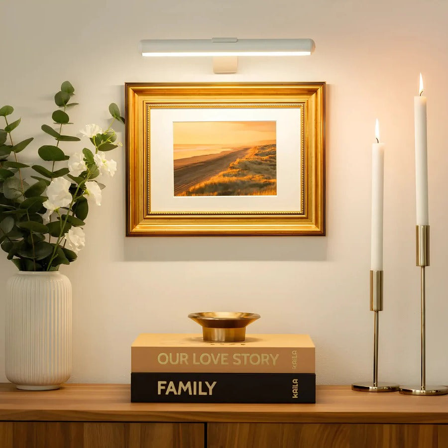 Kabellose, wiederaufladbare LED-Wandleuchte für Kunst und Dekoration