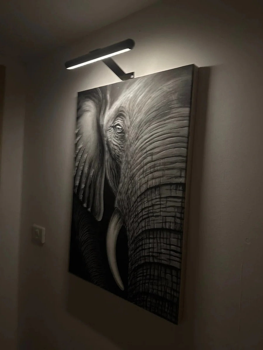 Kabellose, wiederaufladbare LED-Wandleuchte für Kunst und Dekoration