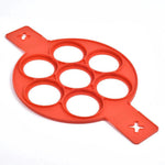 Antihaft-Pfanne für Pfannkuchen mit mehreren Fächern, 38 cm