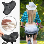 Ergonomic Bicycle Saddle with Ventilation for Long Rides