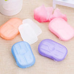Practical soap sheets for on the go – Ideal for travel and camping