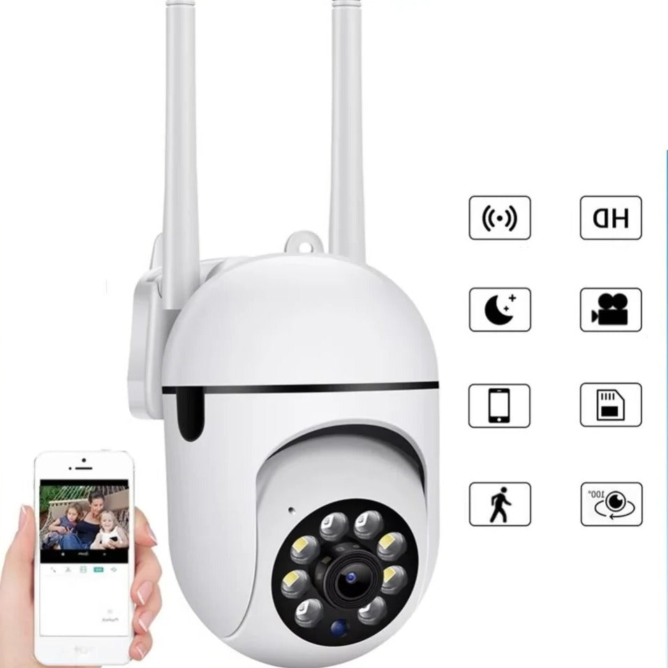 Wireless HD Surveillance Camera with 1080P, 4x Zoom & Night Vision