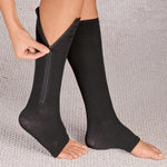 Comfortable Zipper Compression Socks, 20-30 mmHg