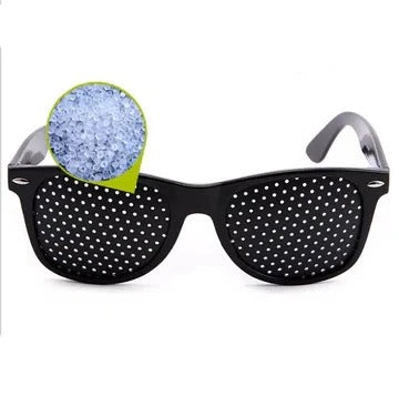 Relaxation glasses for eye relaxation and vision exercises