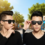 Relaxation glasses for eye relaxation and vision exercises
