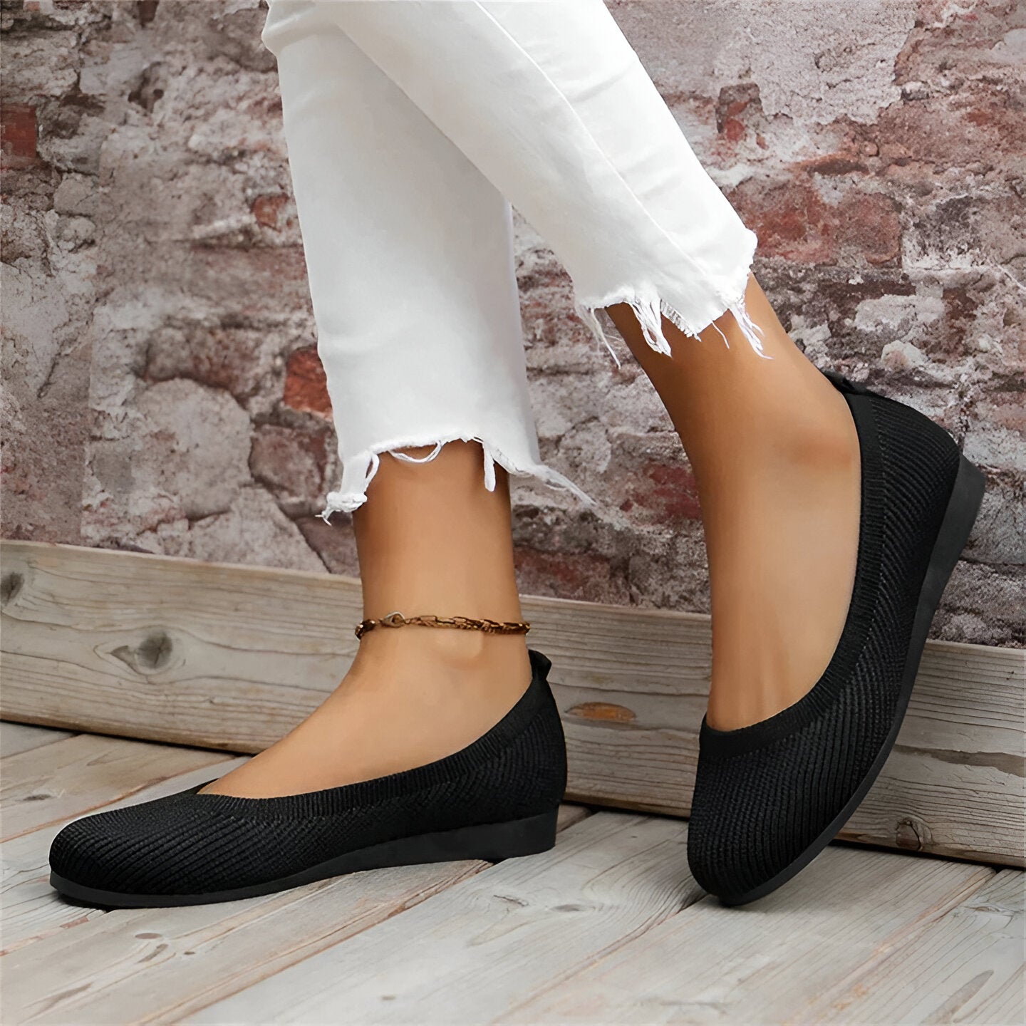Comfortable Women's Slip-On Shoes with Arch Support