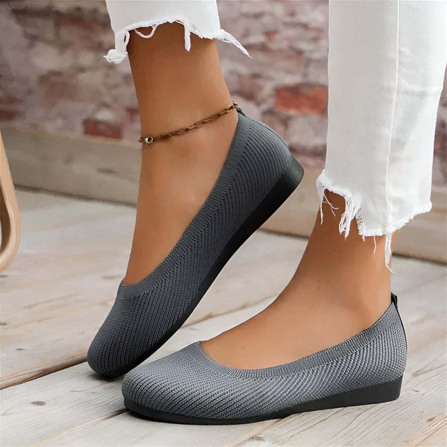 Comfortable Women's Slip-On Shoes with Arch Support