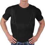 Unisex Compression Shirt with Hidden Pockets for Everyday Use