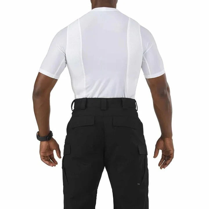 Unisex Compression Shirt with Hidden Pockets for Everyday Use