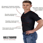 Unisex Compression Shirt with Hidden Pockets for Everyday Use