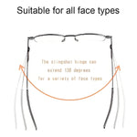 Ultraleichte Faltbrille im kompakten Design