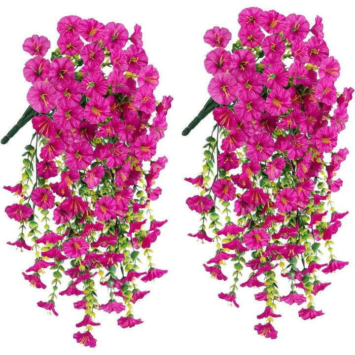 Artificial Hanging Blossom Vines for Outdoor Areas