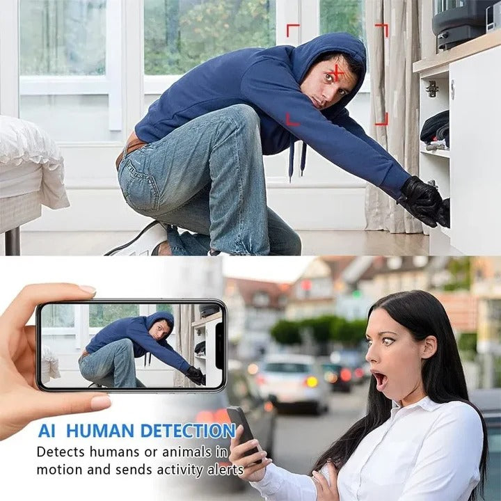 Kompakte 5G HD-Kamera mit WLAN-Unterstützung für Ihre Sicherheit