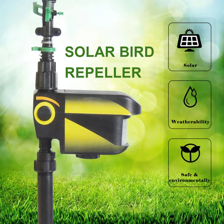 Solarbetriebener Bewegungsmelder-Bewässerungssystem zum Schutz von Gärten