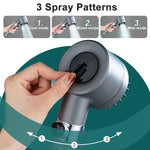 Adjustable High-Pressure Shower Head with Versatile Spray Modes