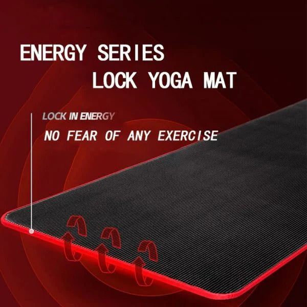 High-quality non-slip exercise mat for home and gym