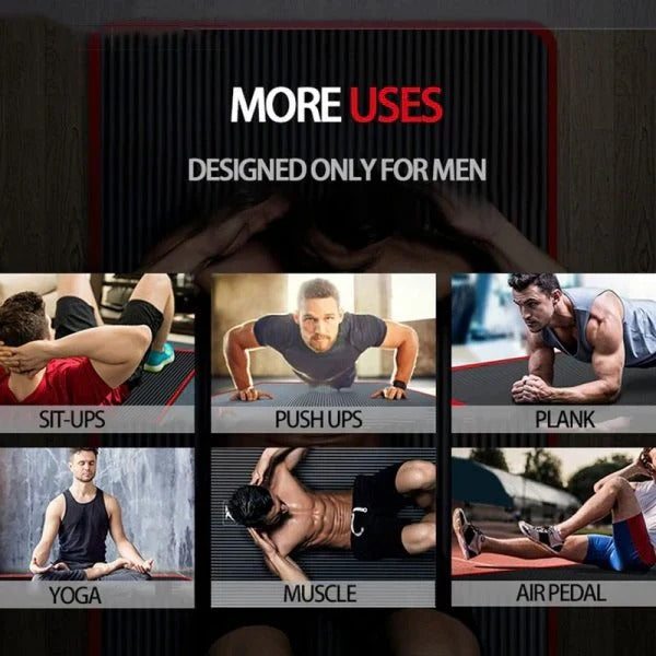 High-quality non-slip exercise mat for home and gym