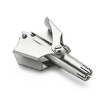 Precise Stainless Steel Nose Hair Trimmer for Gentle Grooming