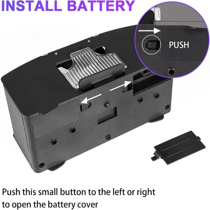 Automatic card shuffler for carefree gaming enjoyment