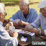 Automatic card shuffler for carefree gaming enjoyment