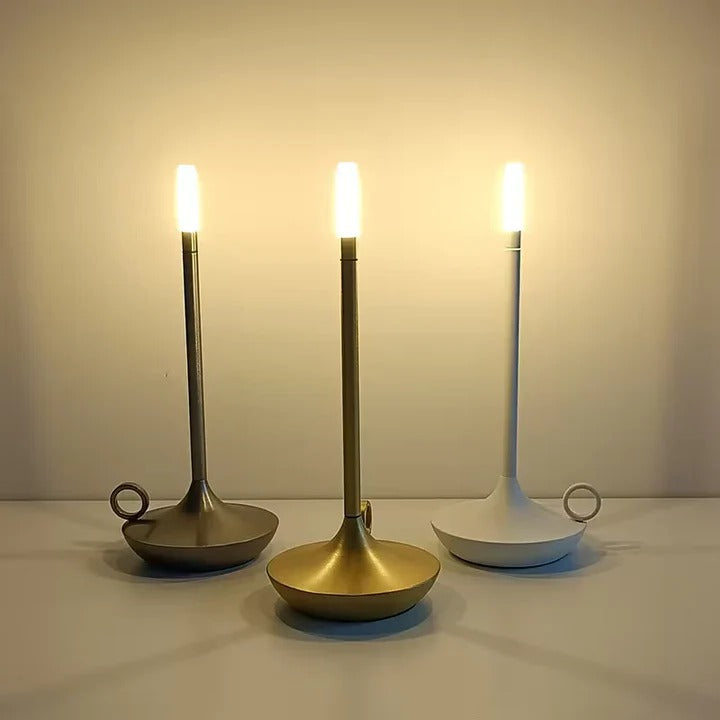 Wiederaufladbare LED Tischlampe mit Touch-Steuerung für Zuhause