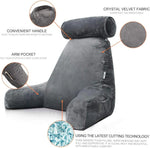 Gemütliches Lese-Kissen mit Armlehnen für Bett und Sofa