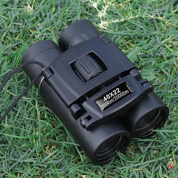 Compact Binoculars with 40x Magnification for Outdoor Adventures