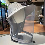 Protective Outdoor Hat with Wide Brim and Mesh for Sun and Insects