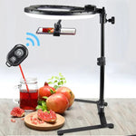 Adjustable LED Ring Light Tripod Kit for Photos and Videos