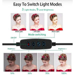 Adjustable LED Ring Light Tripod Kit for Photos and Videos
