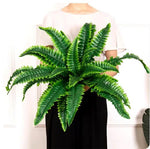 Artificial Boston Fern for Balcony and Patio – Easy Care and UV-Resistant