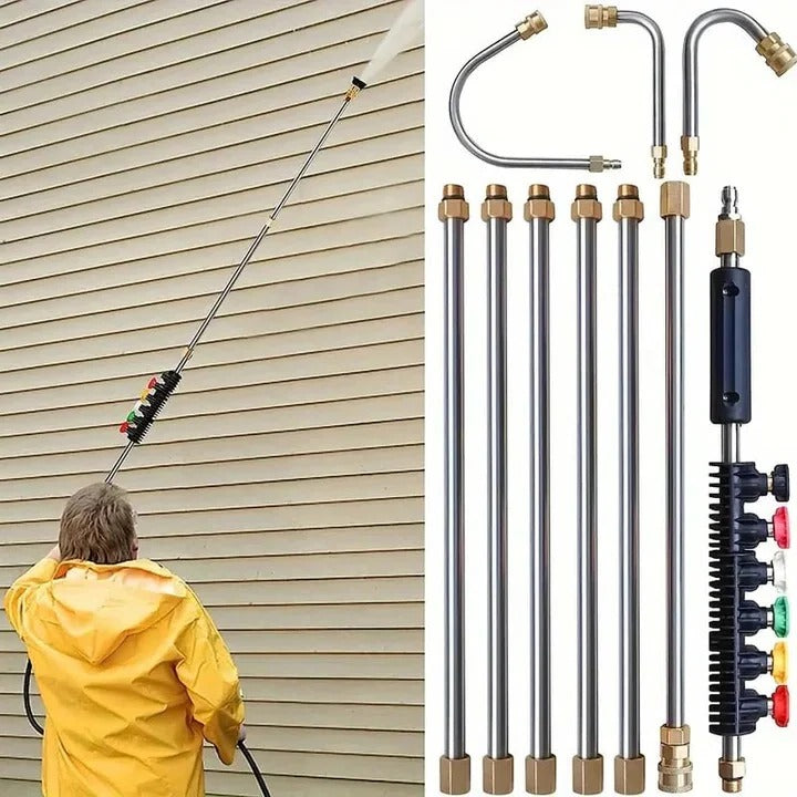 Expandable Pressure Washer Set for Effortless Cleaning