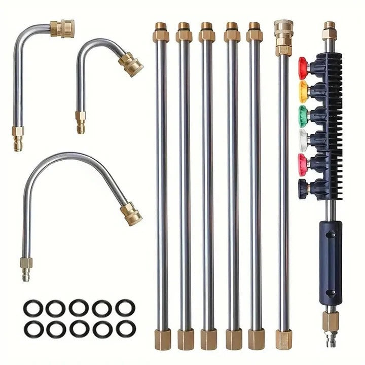 Expandable Pressure Washer Set for Effortless Cleaning