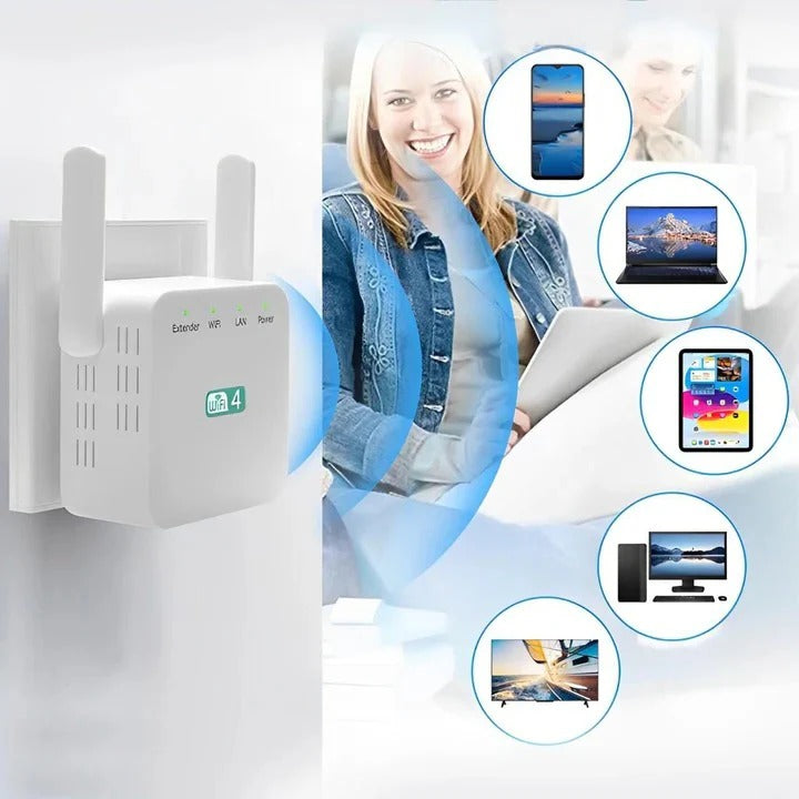 Hochleistungs-WLAN-Repeater für optimale Reichweite