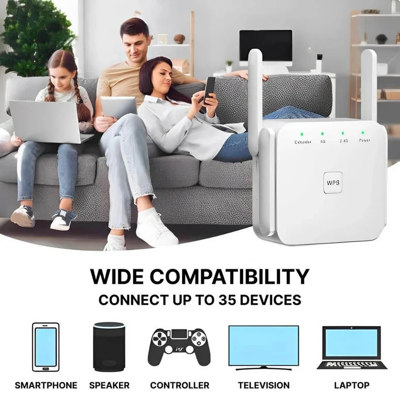Hochleistungs-WLAN-Repeater für optimale Reichweite