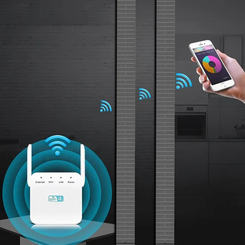 Zuverlässiger WLAN-Repeater für weite Reichweite