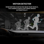 HD Car Camera with Motion Detector and Parking Surveillance