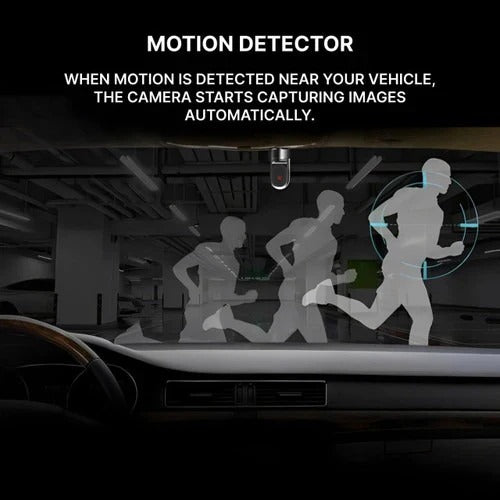 HD Car Camera with Motion Detector and Parking Surveillance