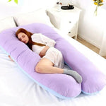 U-Shaped Comfort Pillow – Customizable Full Body Pillow for Restful Sleep