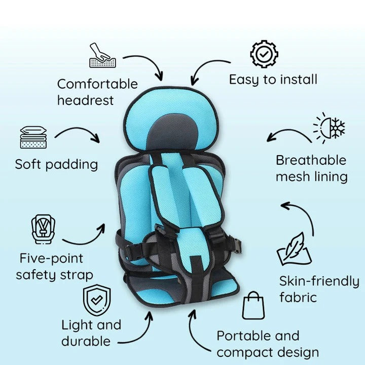 ChillSeat | Portable Car Seat Cushion for Children – Safety and Comfort On the Go