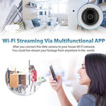 Kompakte WLAN-Kamera mit Magnetfuß und HD-Videoqualität