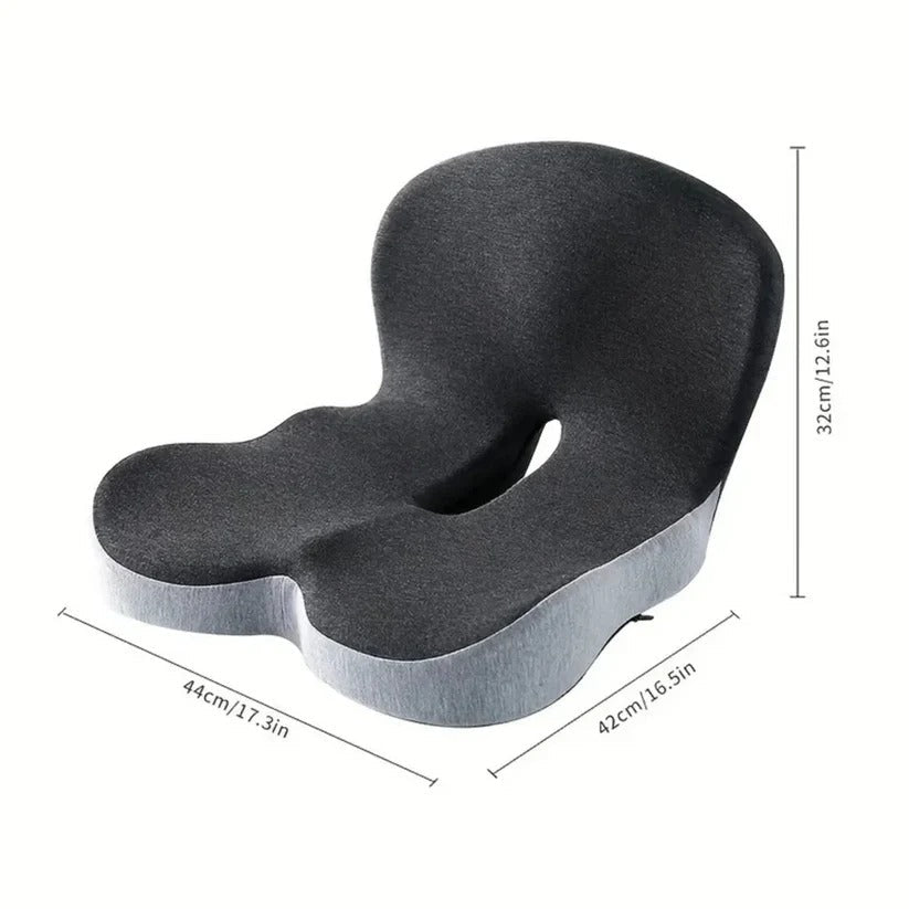 Ergonomisches Sitzkissen mit Lendenwirbelstütze für Autos und Bürostühle