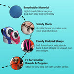 Comfortable Pet Carrier Backpack with Front View