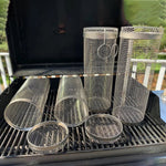 360° Rotating Grill Basket with Locking Mechanism