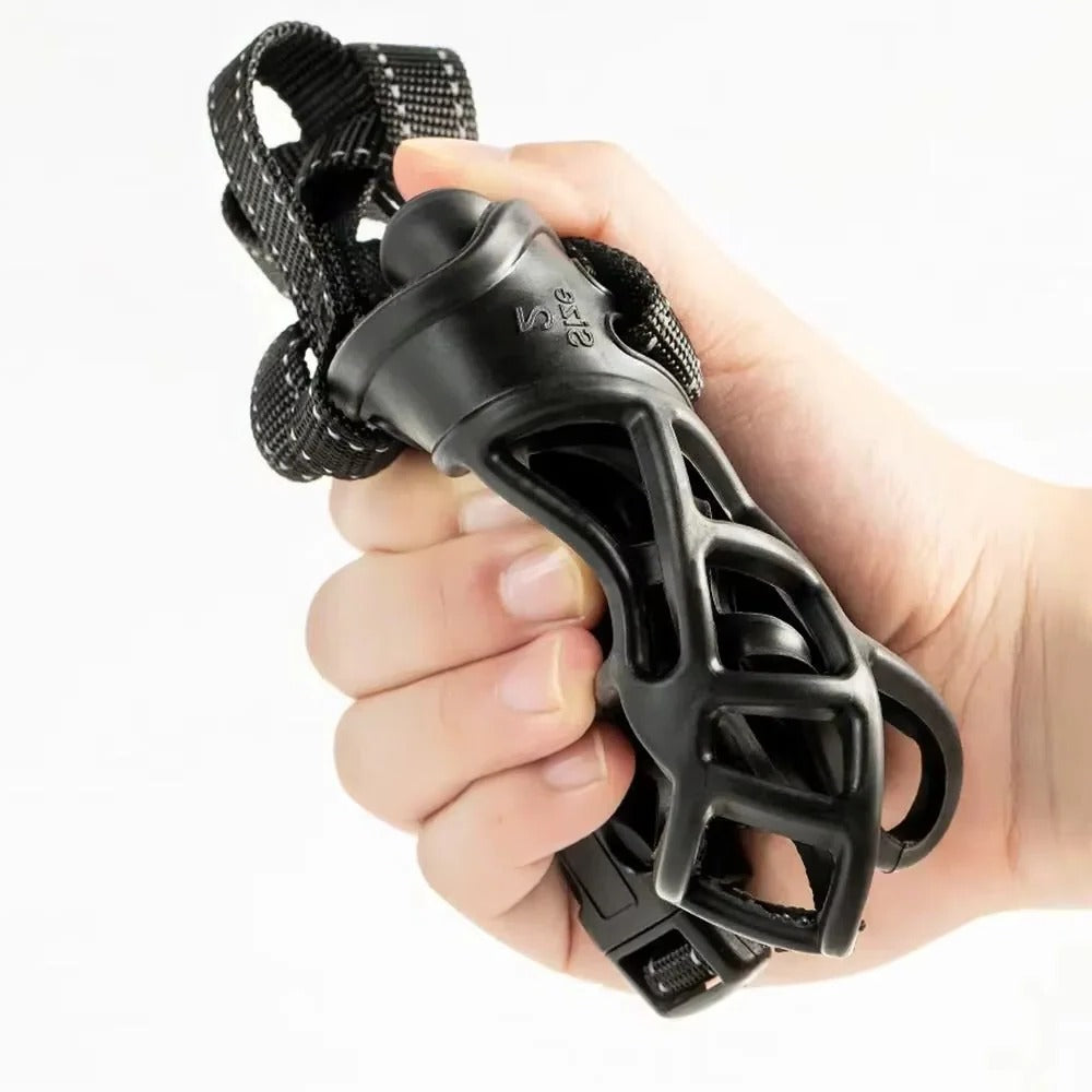 Reflektierender Maulkorb für Hunde mit verstellbarem, atmungsaktivem Design