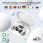 Smart Wireless Translation Earbuds for Travel and Business Trips