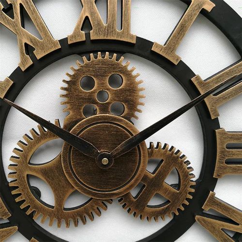 Stylish industrial design wall clock