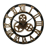 Stylish industrial design wall clock