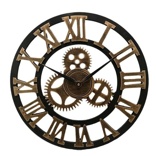 Stylish industrial design wall clock