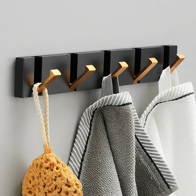 Stainless Steel Wall Hook – Foldable Hook for Coats, Bags, and Towels